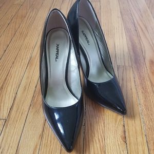 Pointy-toe 4" Black Heels